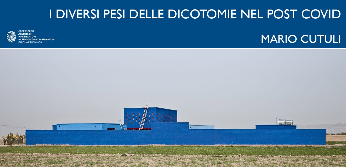 Post Covid19. Mario Cutuli: «Architettura nella consapevolezza di ...