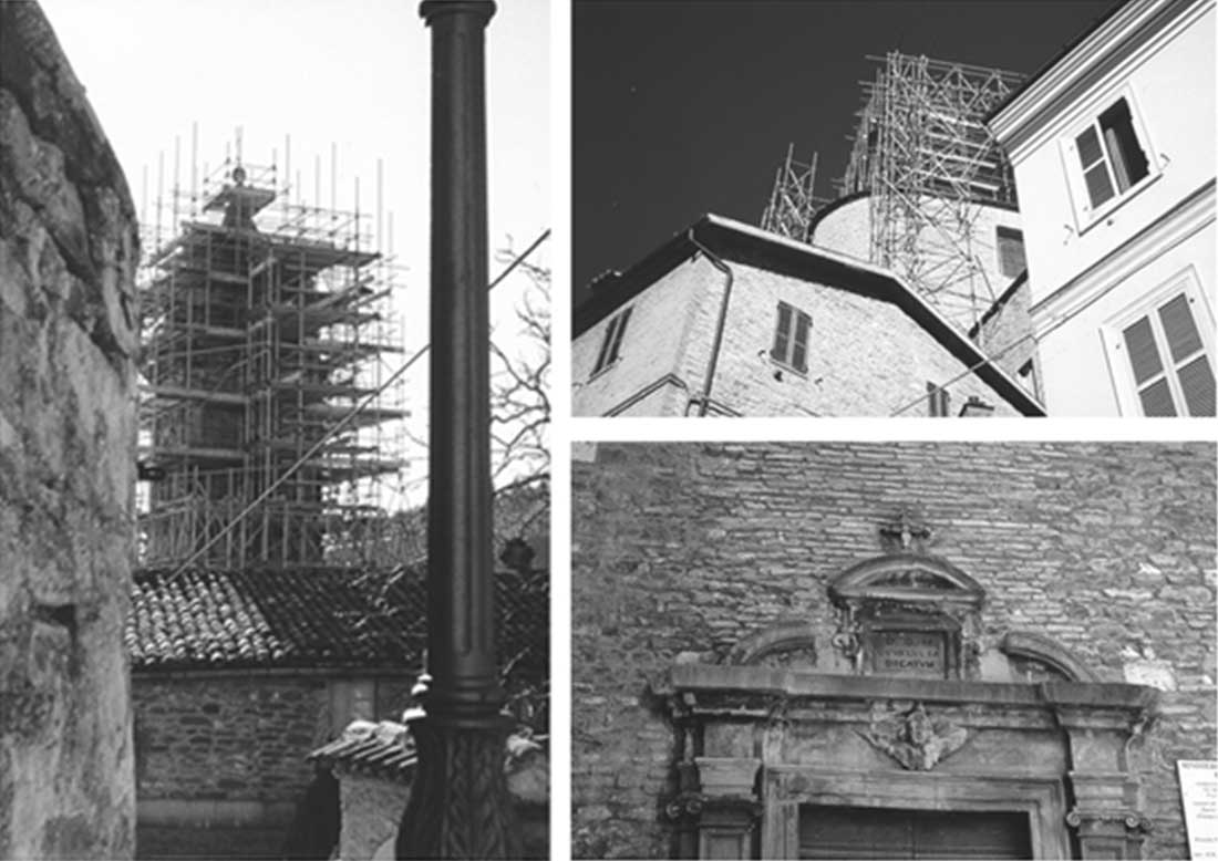11 - Progetto esecutivo del restauro e consolidamento della Chiesa di S. Lucia, Serra San Quirico (AN) - Viste esterne
