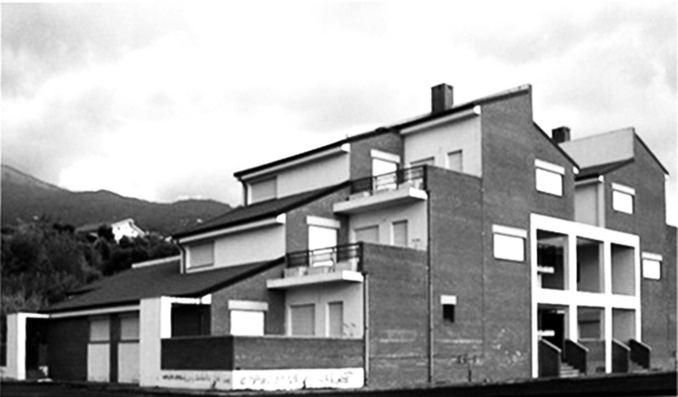 13 - Intervento di edilizia abitativa a Belvedere (CS), per ATERP Cosenza - Vista esterna