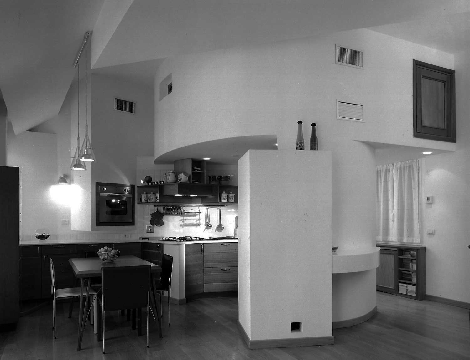 15 - Ristrutturazione di appartamento al Colle Oppio, Roma - Vista interna