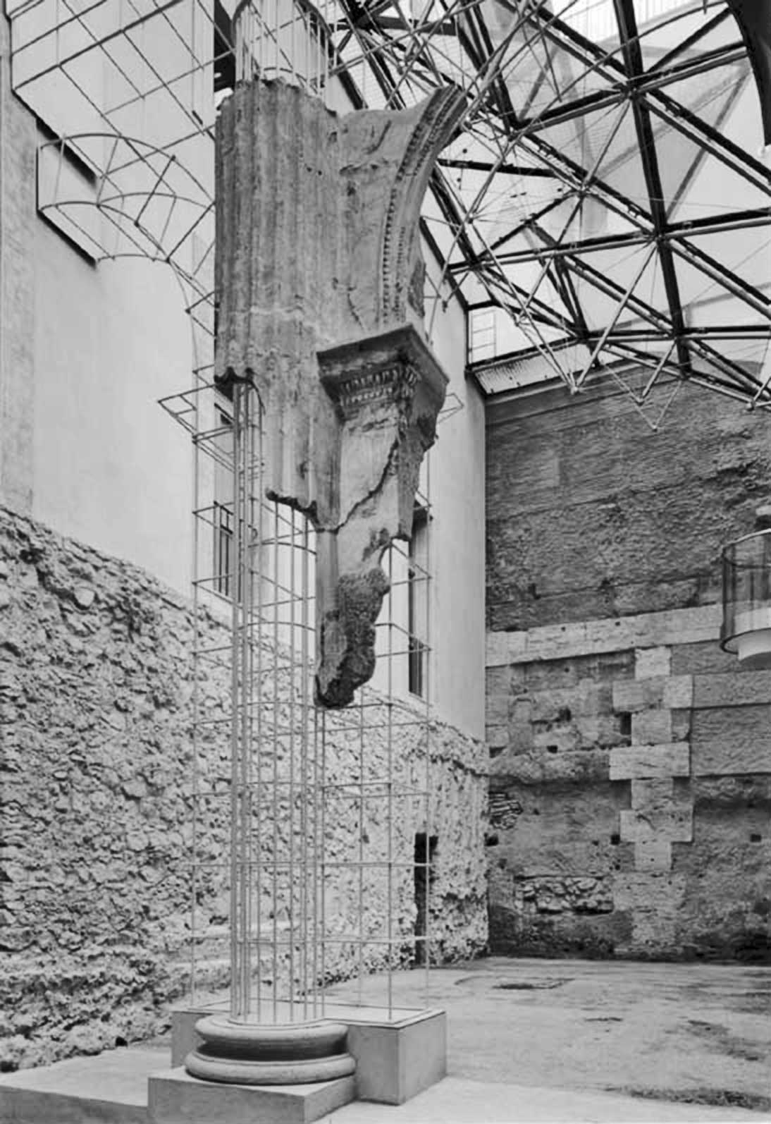 19 -  Allestimento del Museo Nazionale Romano della Crypta Balbi, Roma, per SBBAA Roma - Dettaglio