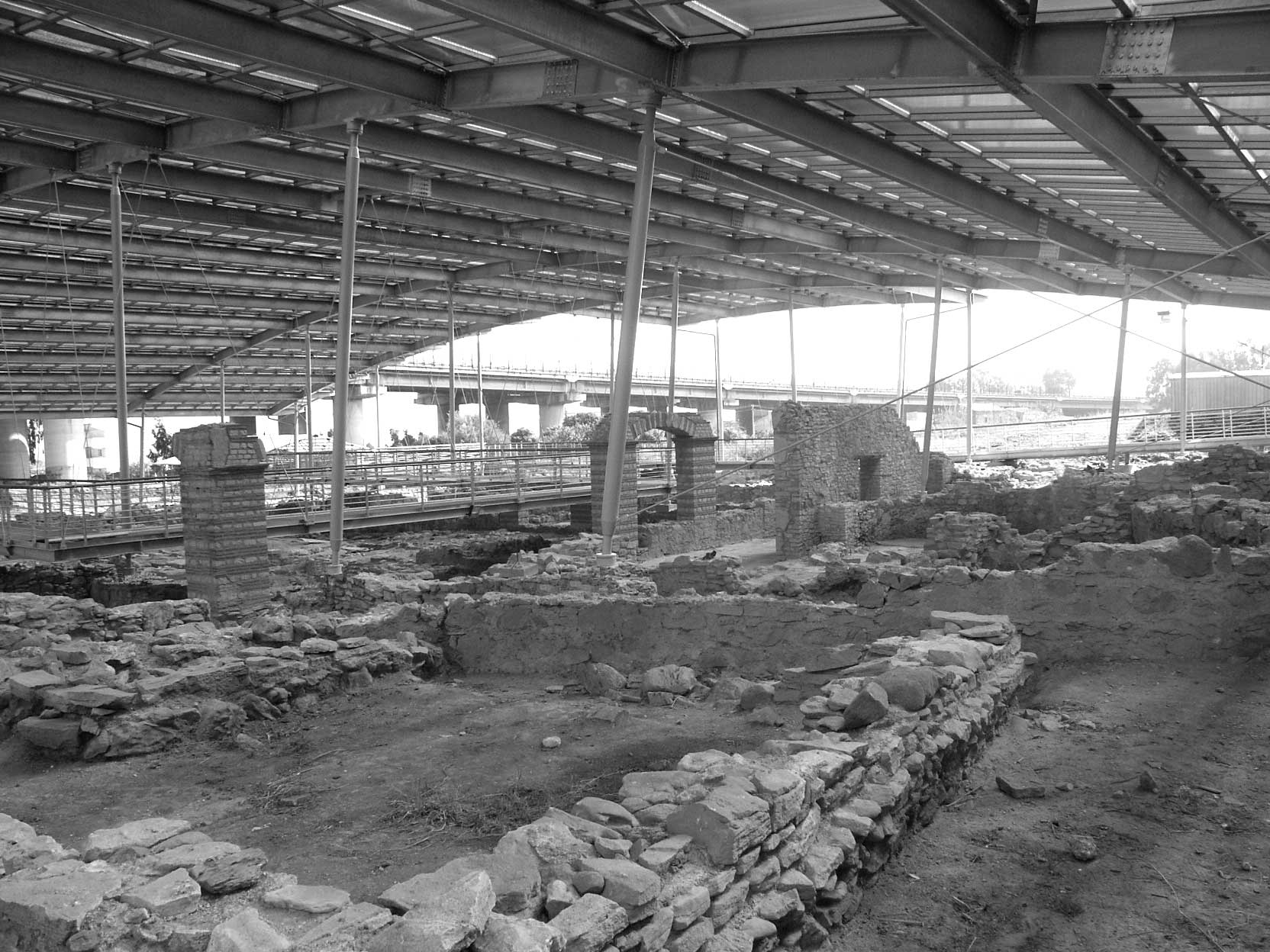 20 - Copertura protettiva e sistemazione scavi archeologici della Villa Romana, Patti Marina (ME), per SBBCCAA Messina - Vista