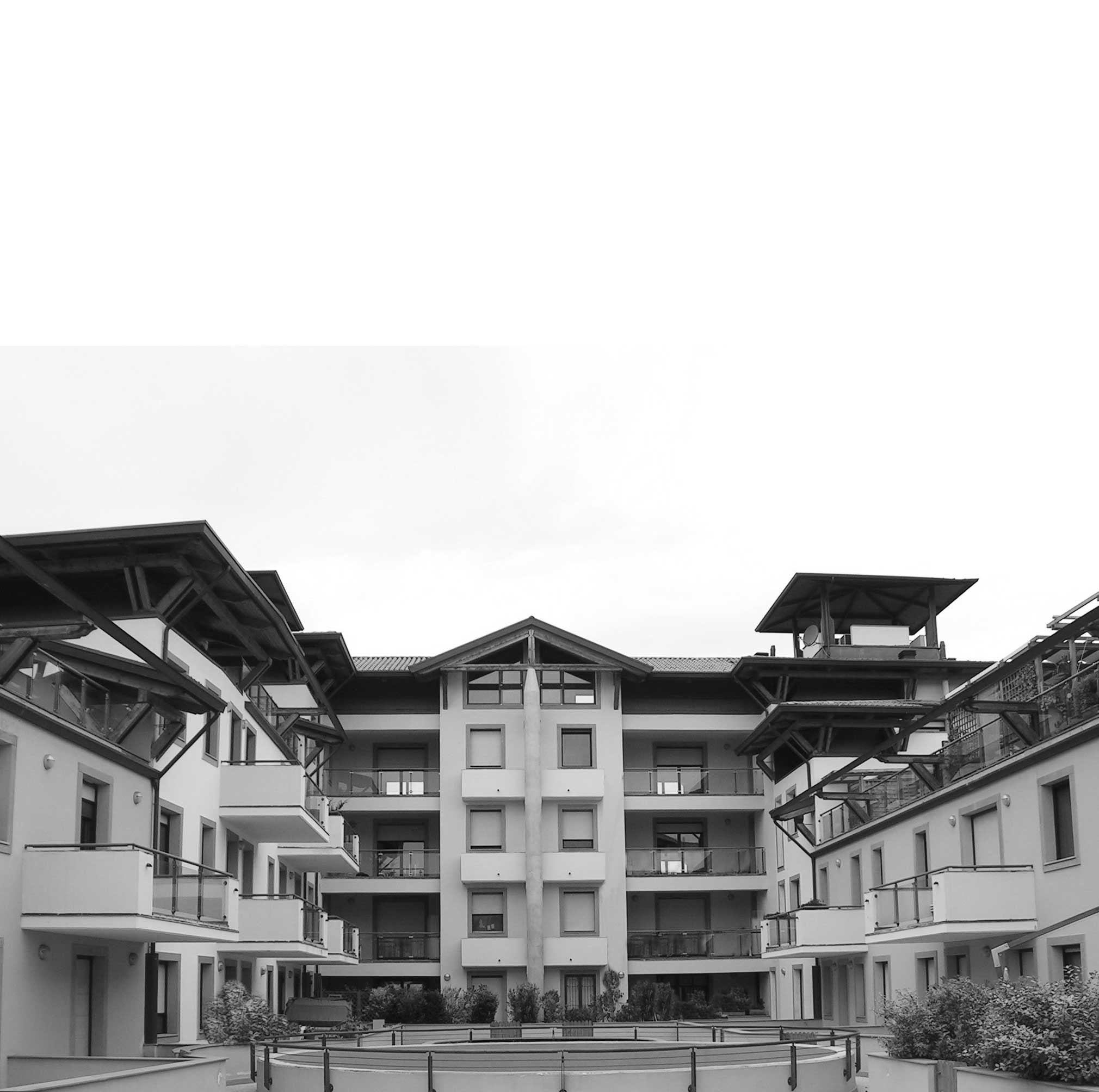 37 - Piano di Recupero ed edifici  UMI C7 e UMI H22 a destinazione residenziale e commerciale nel PdR dell’ex area Fiat, Firenze - Novoli - Vista esterna