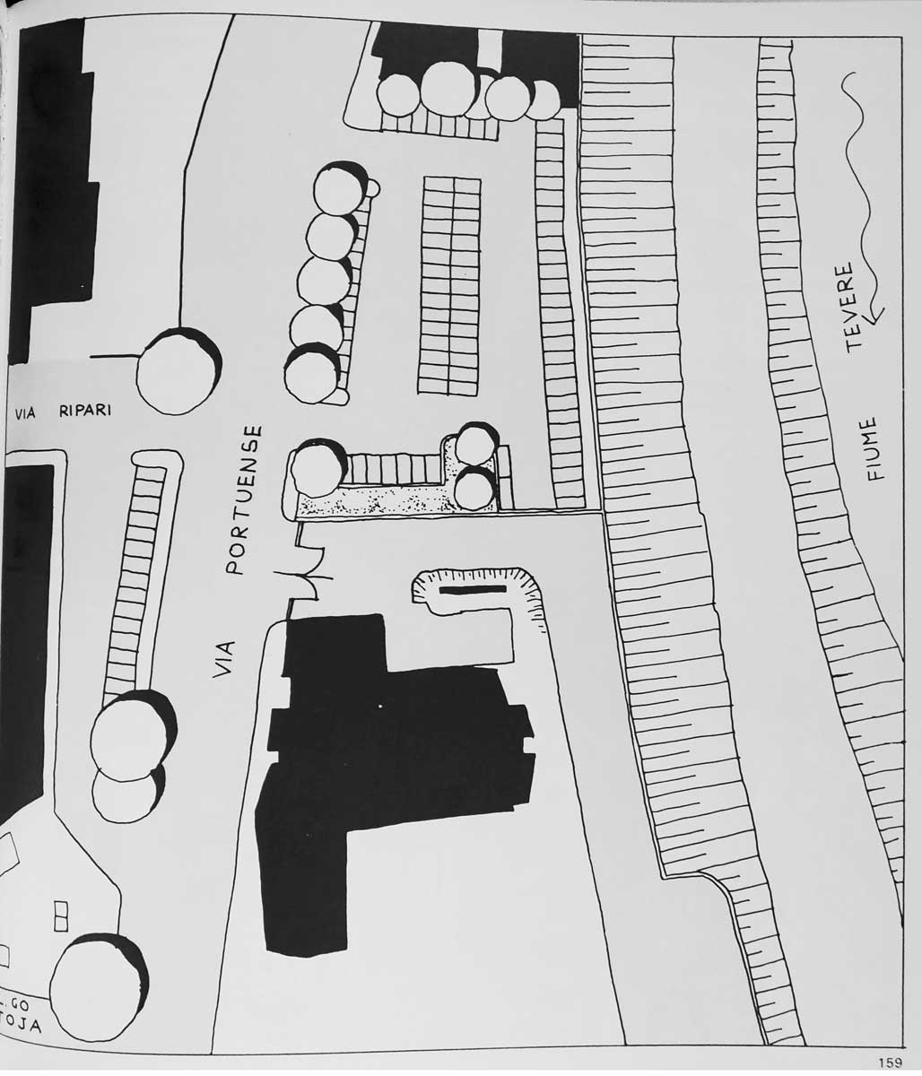 9 - Interventi per i parcheggi e le aree di scambio, collana di documentazione della Ripartizione XIV - Mobilità e traffico del Comune di Roma, 1985 - Tavola interna