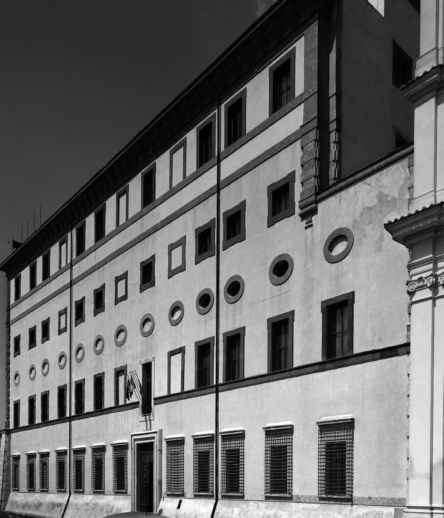 5 - Restauro di Palazzo Doria Pamphilj a Valmontone (RM); con S. Benedetti, C. Gavarini e G. Miarelli Mariani - Vista esterna