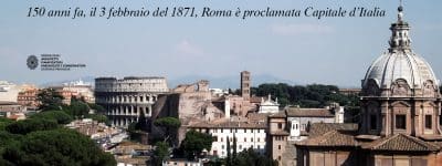Roma Capitale compie 150 anni. Occhi puntati sul futuro. Prosegue ciclo di incontri OAR: prossimo appuntamento il 25 febbraio