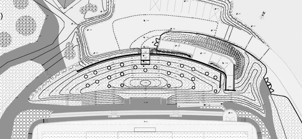 6 - Stadio sportivo a Fontanafredda (PN) - pianta dei nuovi spogliatoi