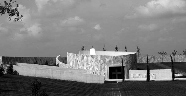 7 - Ampliamento del cimitero di Bari-Palese (in collab.) - vista esterna della cappella