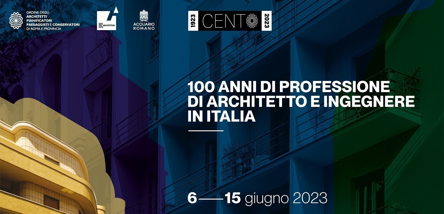 100 Anni di Professione protagonisti, temi e proposte delle iniziative