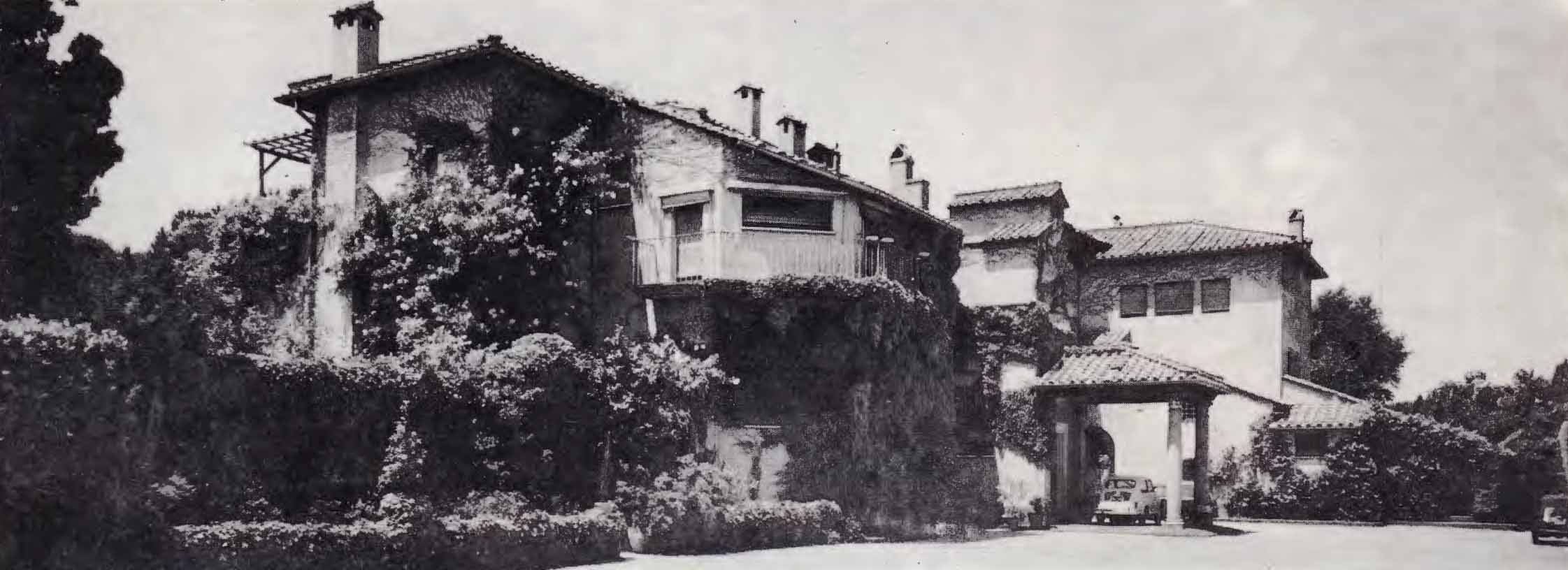 3 - Villa dell'ambasciatore Bernardo Attolico, S. Giovanni a Porta Latina. Roma, 1935-37