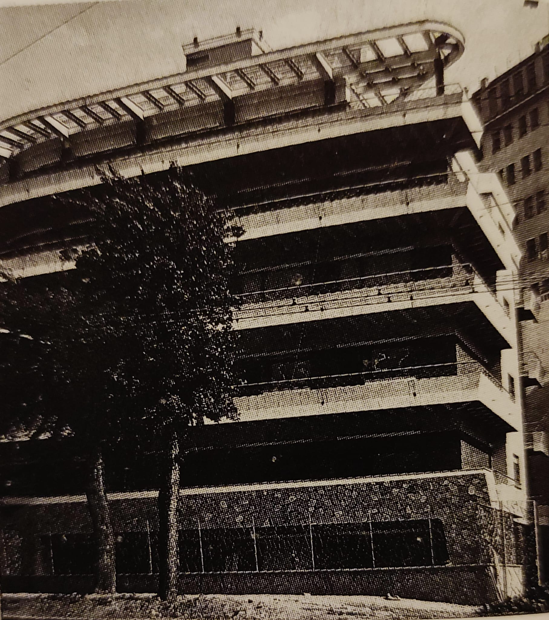 2 - Edificio in viale Pilsudski, Roma. 1948