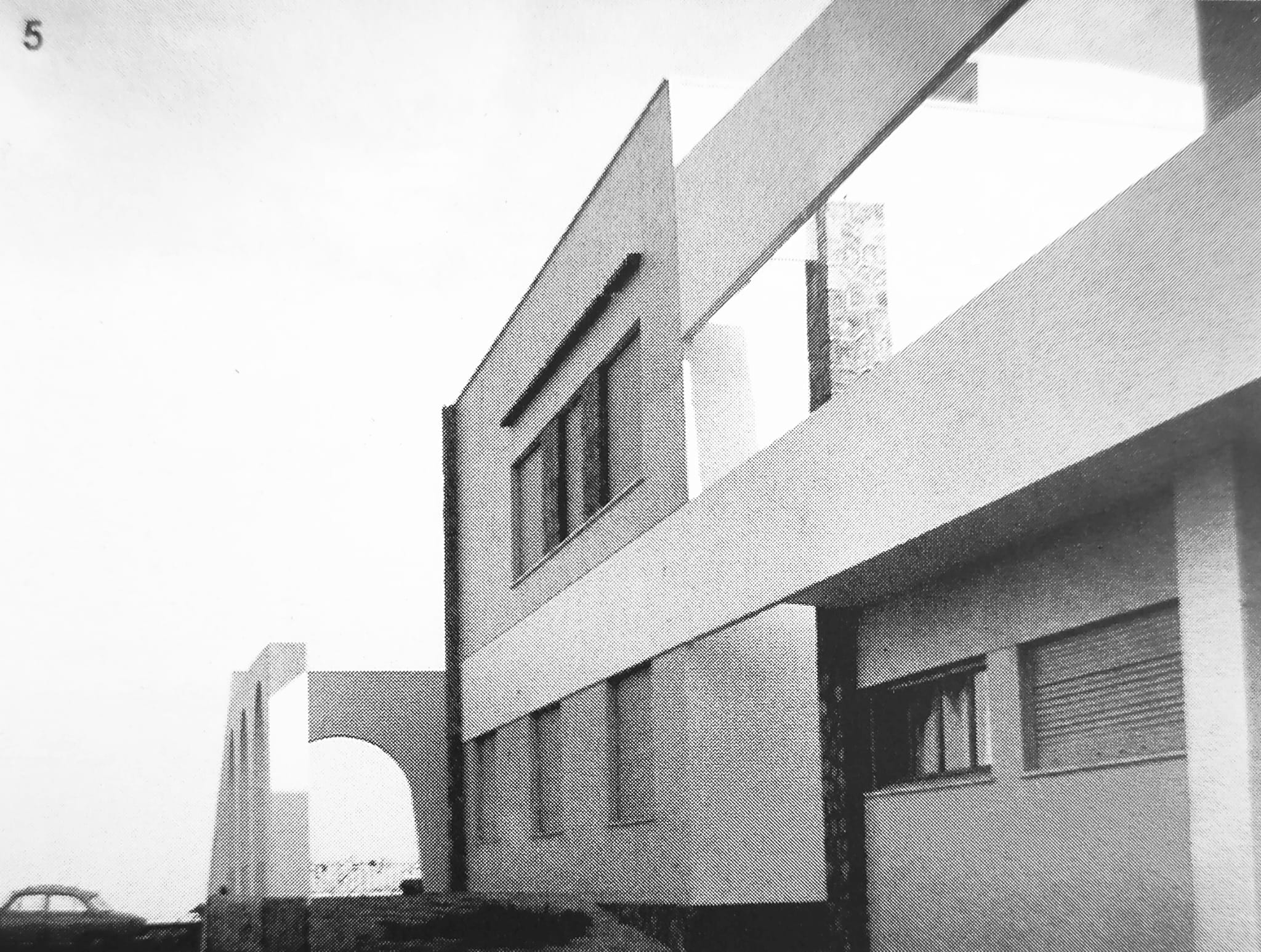 5 - Villa a Porto d'Ischia, 1954 - prospetto principale