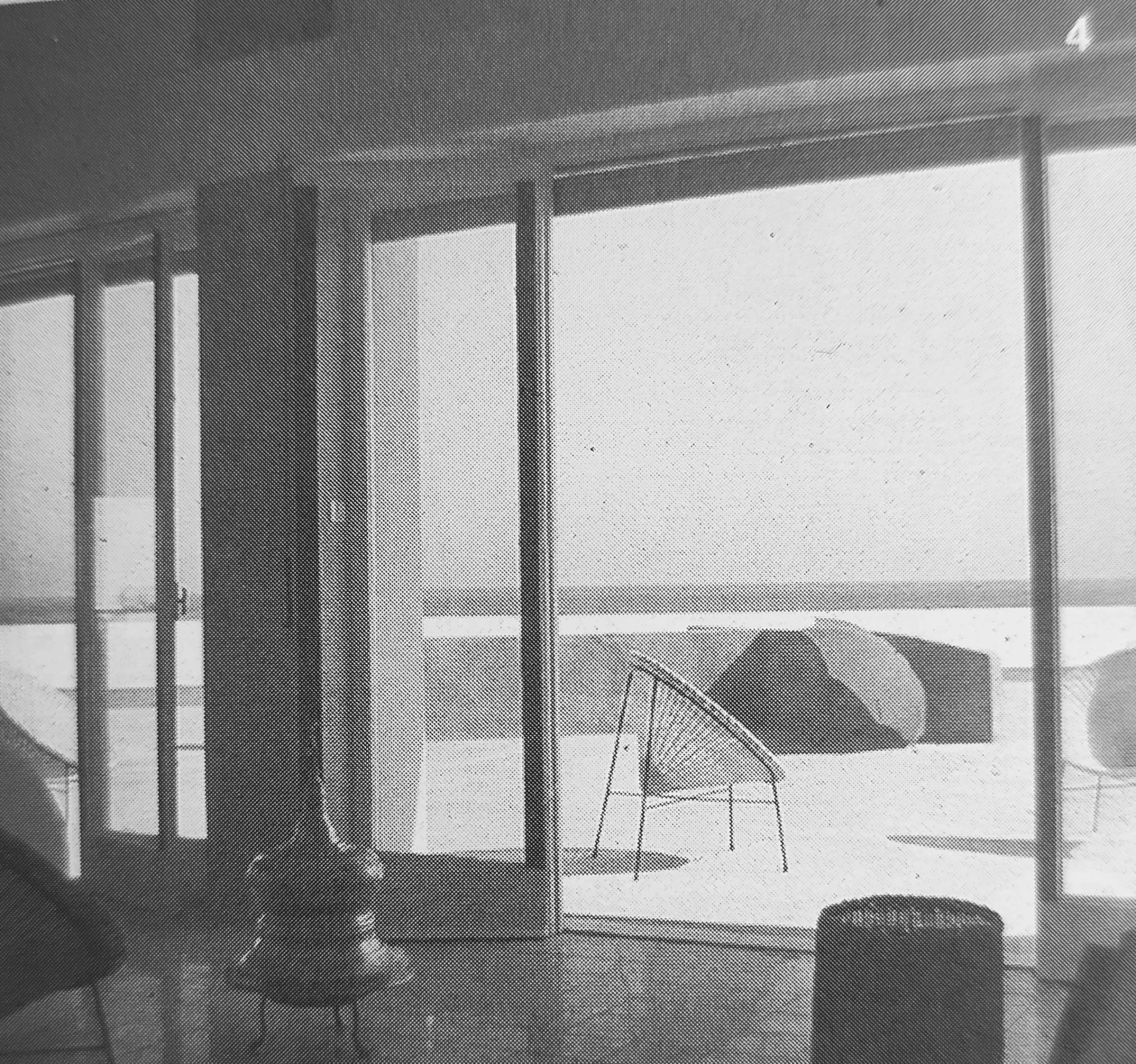 4 - Villa a Porto d'Ischia, 1954 - un interno