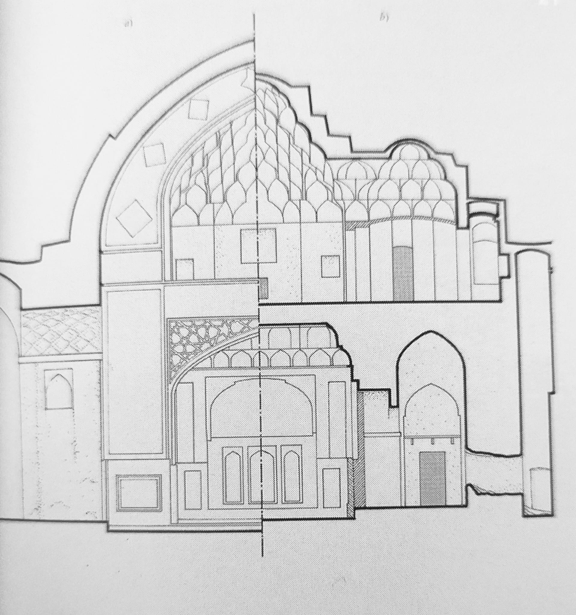 21 - Alcuni interventi di restauro in Iran, 1966-1979 - palazzo a Esfahan
