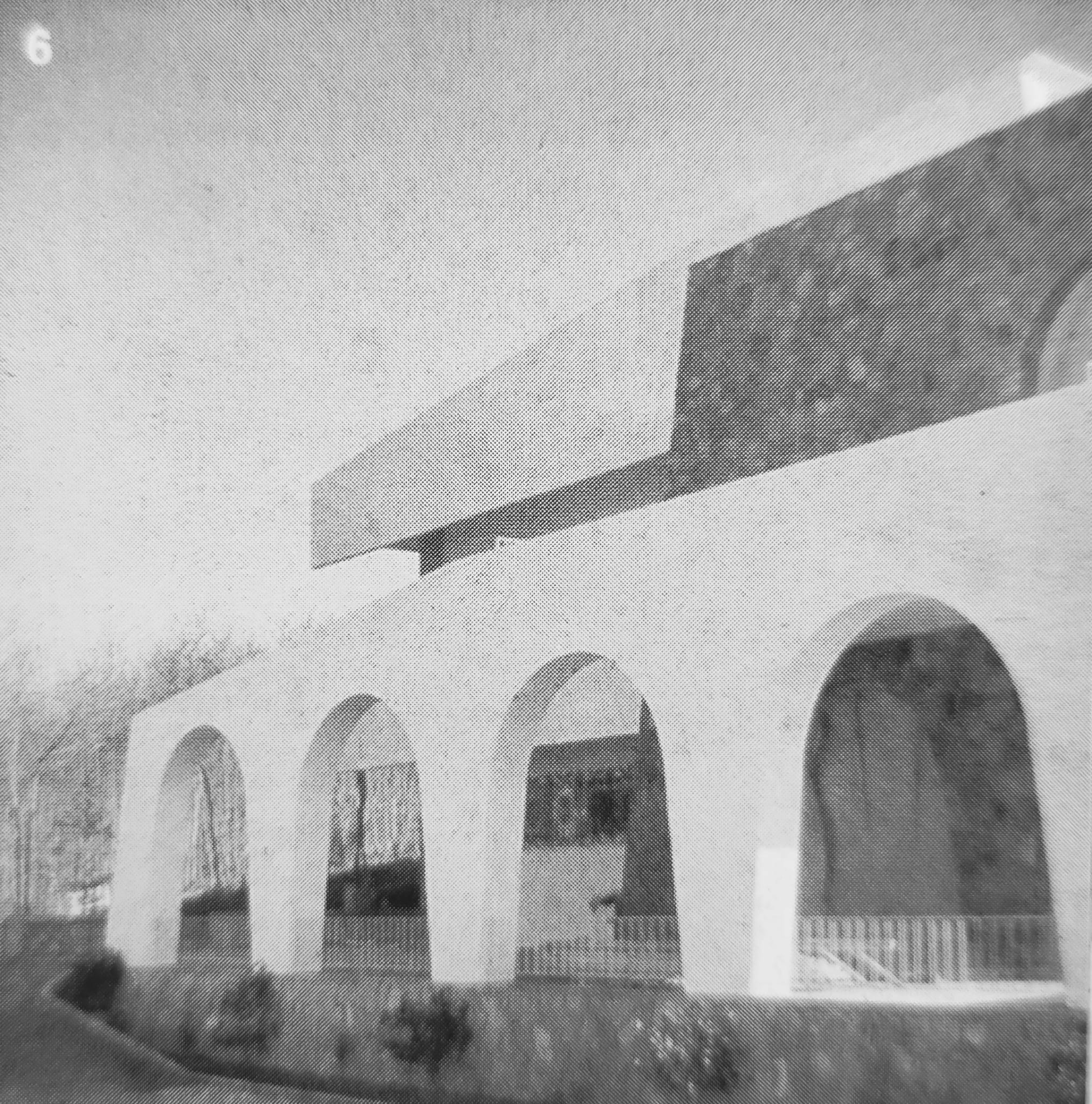 6 - Villa a Porto d'Ischia, 1954 - prospetto principale