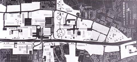 4 - P.P. di Attuazione dell'area radiale di Livorno, 1969, (con M. Taddei)