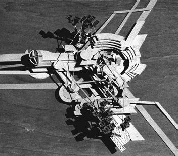 1. Un pattern metamorfico per la città, C. Conforto, G. De Giorgi, A. Muntoni, M. Pazzaglini e G. Remiddi, 1965 - Vista del plastico