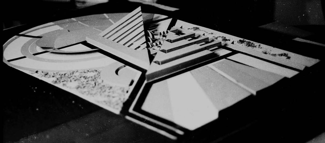 9. Nuova Università Fiammingo - Vallona di Bruxelles, P, Angeletti, C. Conforto, G. De Giorgi, A. Muntoni, M. Pazzaglini e G. Remiddi, concorso internazionale, 1969 - Plastico