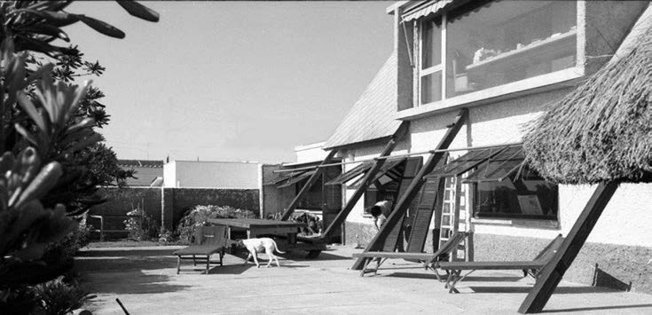 1. Casa S nel Villaggio dei Pescatori in via Silvi Marina a Fregene (RM), 1969-71 – Vista esterna