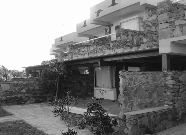 13. Condominio dei Cormorani a Stintino (SS), 1978 – Vista esterna