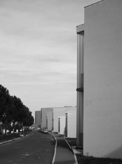 20. Loculi nel Cimitero Flaminio a Roma, con A. Martini, strutture A. Ressa, 1981 - Vista di dettaglio