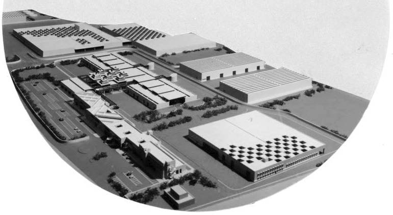 22. Mercato agroalimentare a Cosenza, con A. Martini, strutture M. Salabè,
1985 - Rendering |