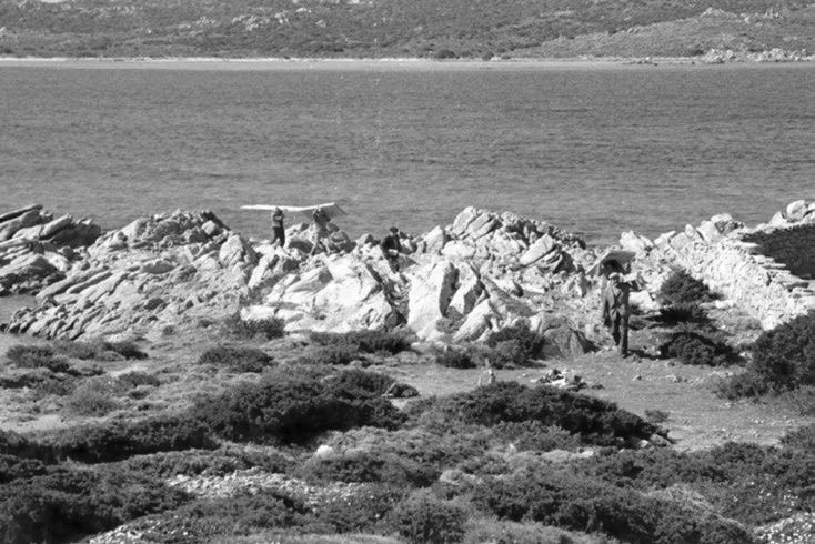 8. Casa S nell’Isola di S. Maria della Maddalena (SS), 1973-77 – Vista del cantiere