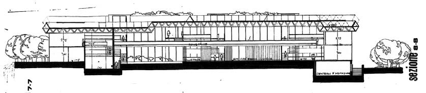 11b. Progetto di massima di istituto agrario a Maccarese (RM), in gruppo, concorso nazionale, 1978 – Sezioni