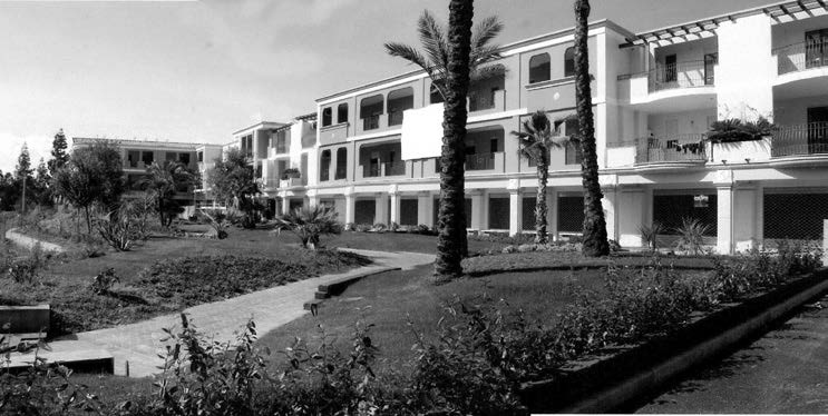 26. Centro direzionale, residenziale, commerciale e parco pubblico nella lottizzazione “I giardini di Sestu” (CA), 2007 – Vista esterna