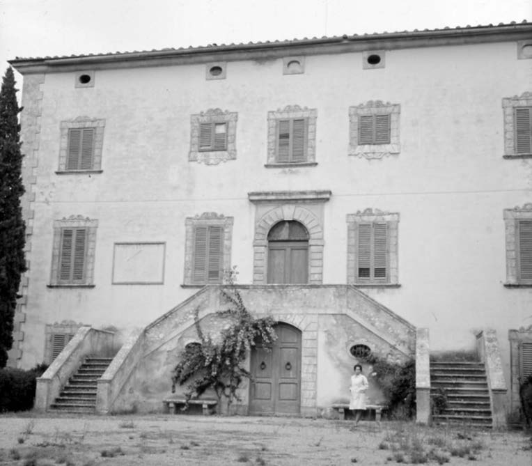 3. Rilievo e progetto di restauro di Villa Inghirami a Ulignano di Volterra (PI), 1967 – Vista esterna