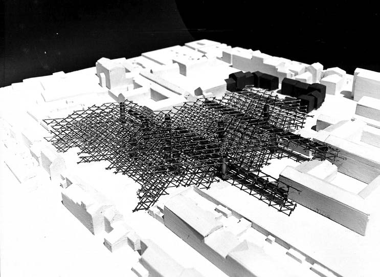 8. Progetto per il nuovo teatro comunale di Forlì, concorso nazionale, 1982 – Vista del modello